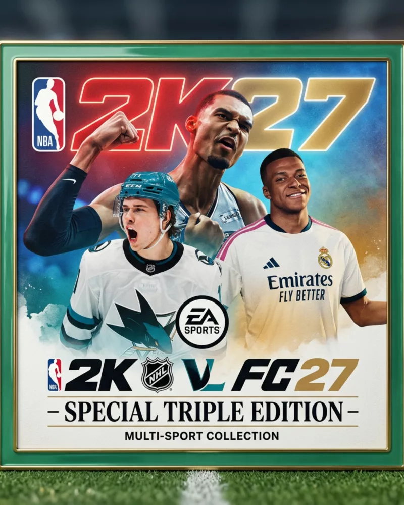 Купить аккаунт EA SPORTS FC 27 + NHL 27 + NBA 2K27 XBOX Series X|S (личный акк) на Xbox